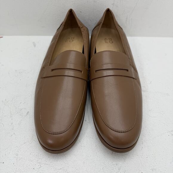 ABEO Naomi Loafers Size 11 Neutral Beige Leather Comfort Slip On Casual Shoes - Picture 5 of 8